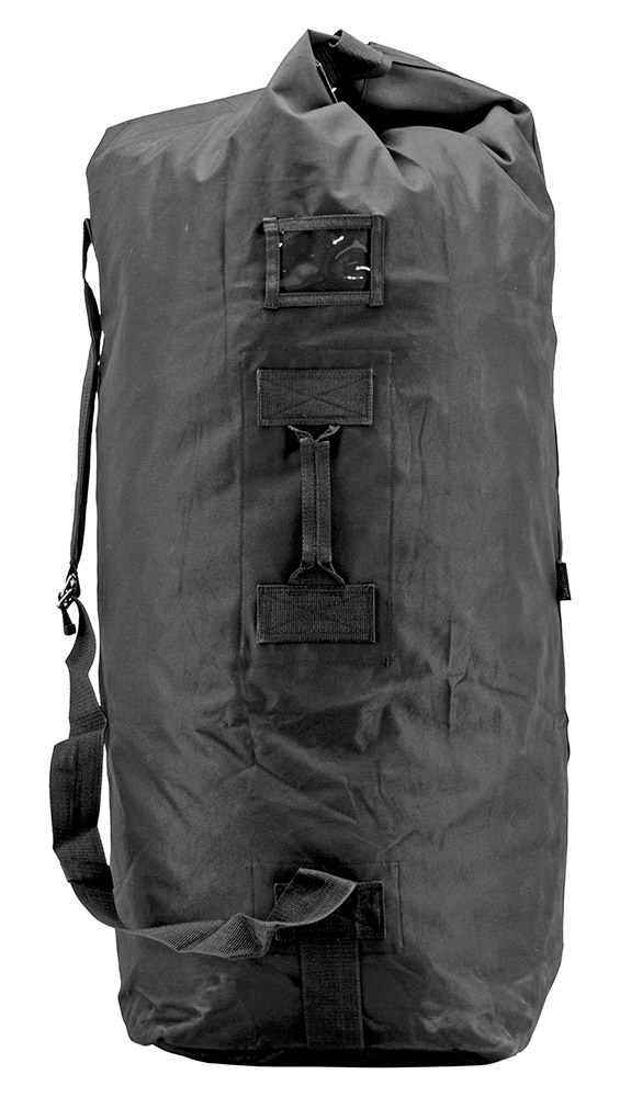 Military Duffle Large Black