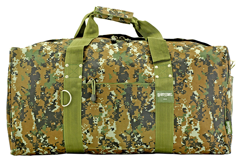 The Duffle Bag Green Digital Camo
