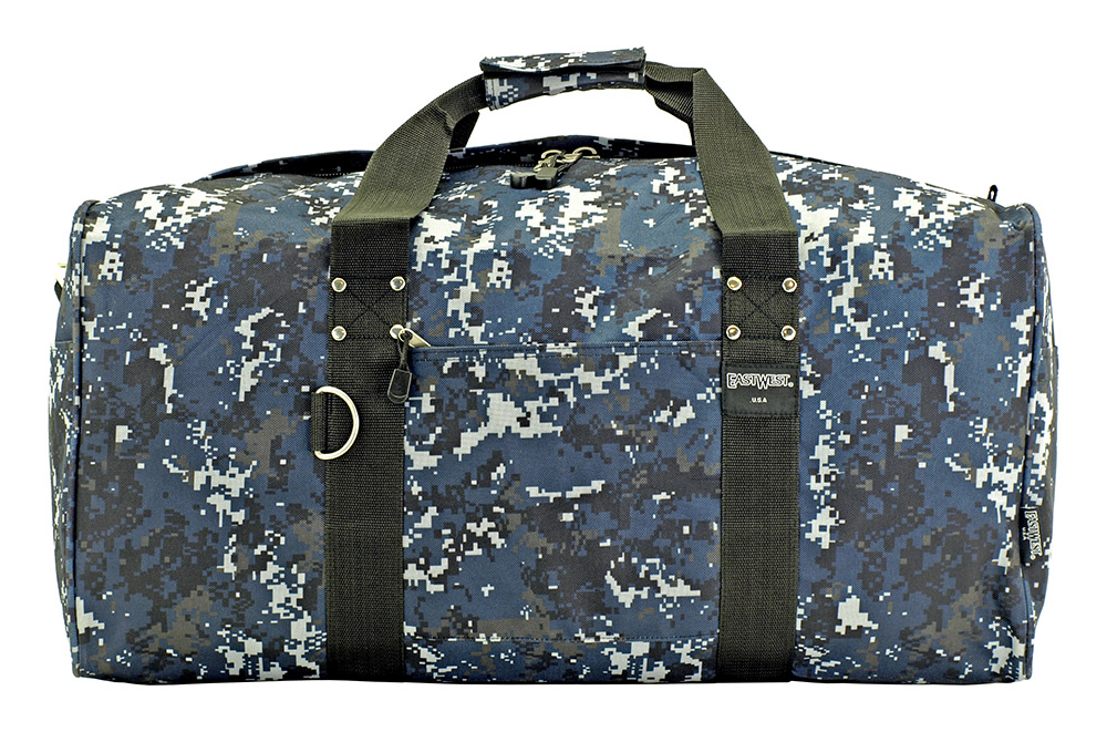 The Duffle Bag Blue Digital Camo