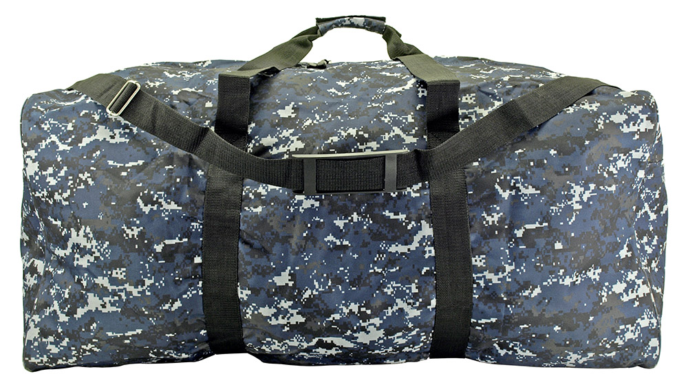 Us Navy Blue Digital Camo Duffle Bag SEMA Data Coop