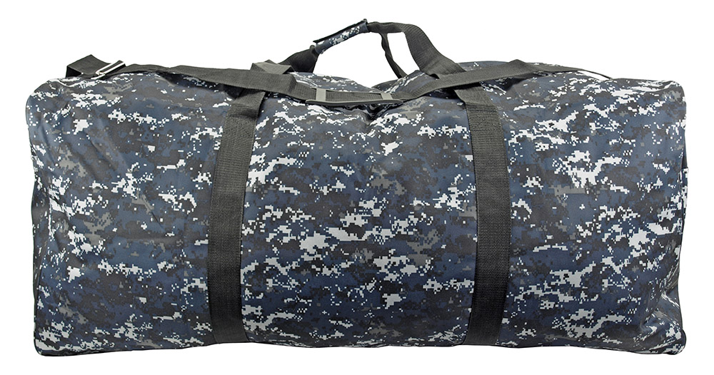 Extra Large Duffel Bag Blue Digital Camo