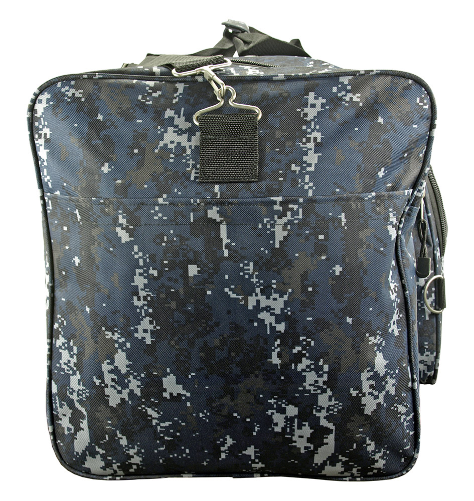 Camping Duffel Bag Large Blue Digital Camo