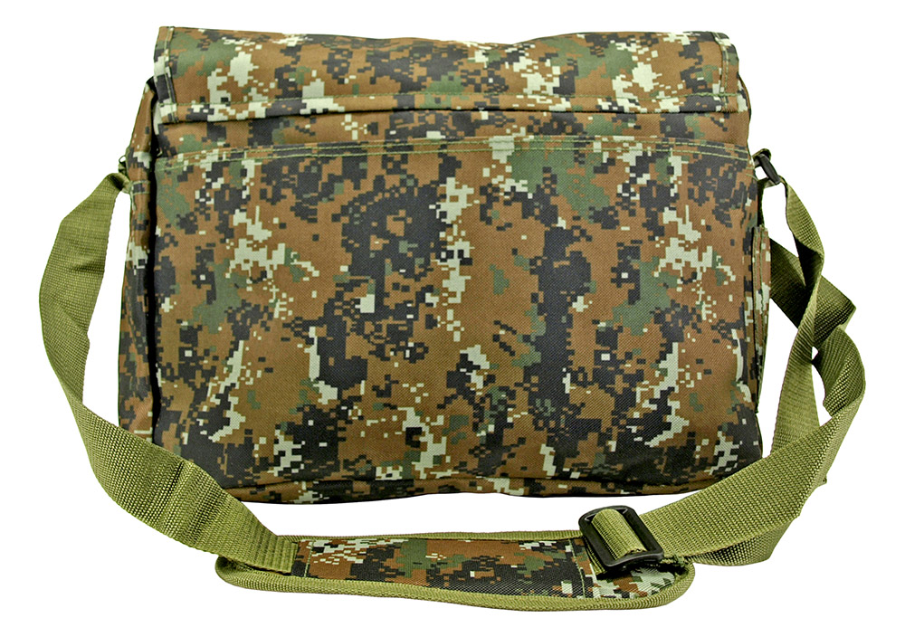 Messenger Bag Green Digital Camo