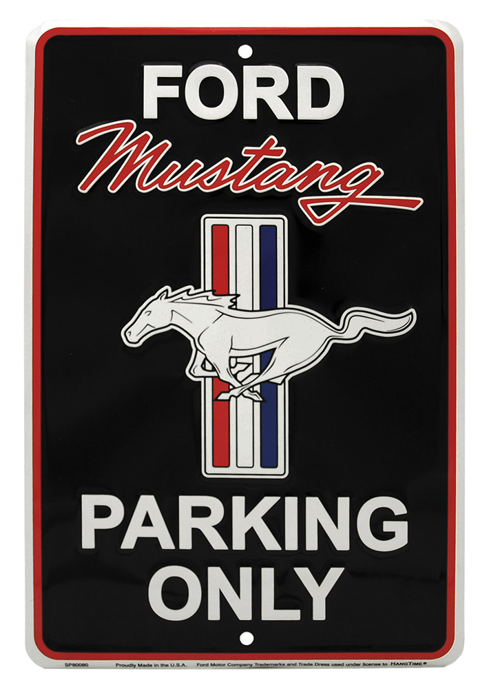 Ford mustang parking sign #4
