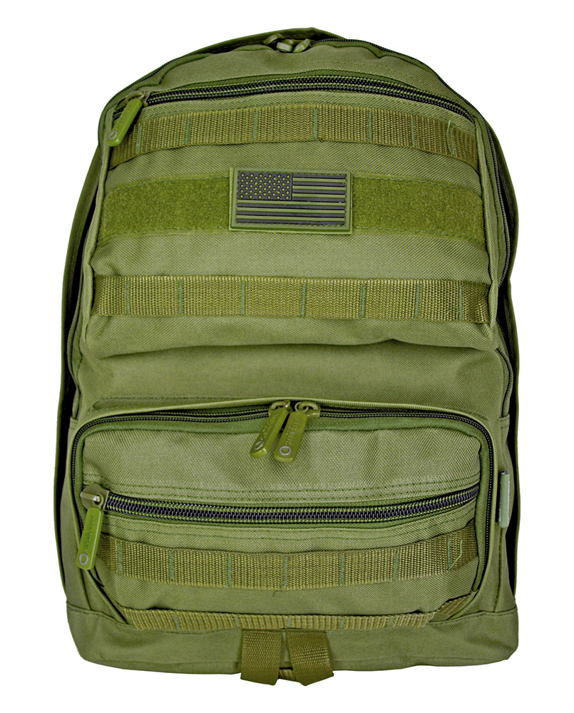 olive green backpack purse