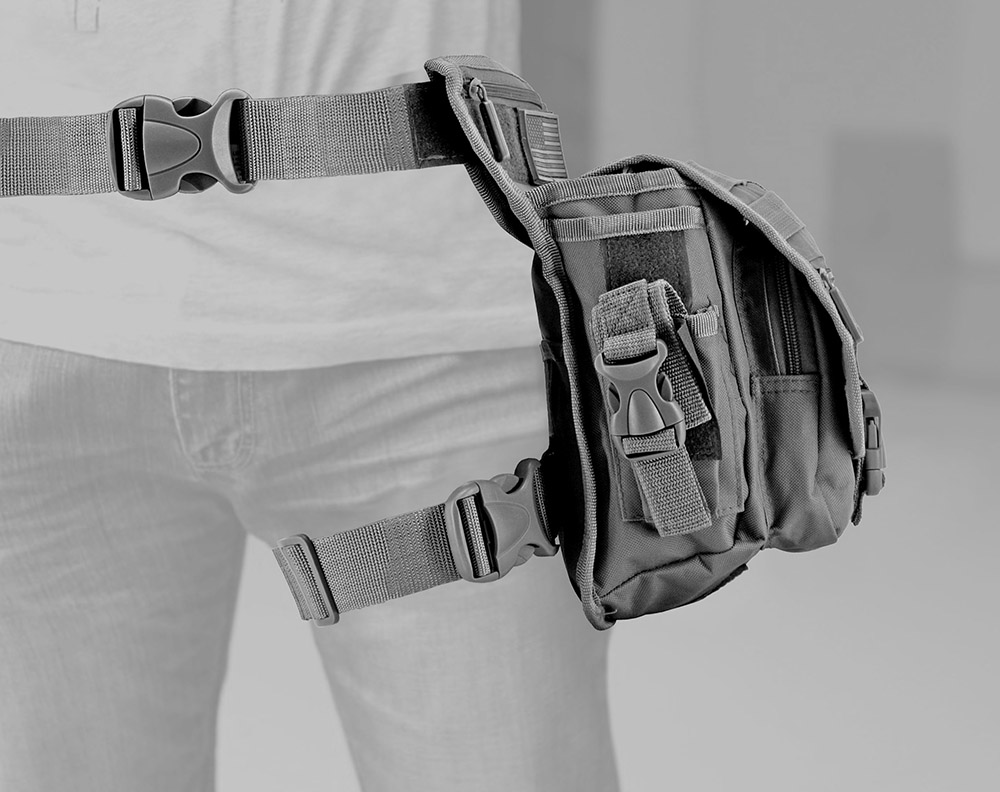 Tactical Hip Bag Grey