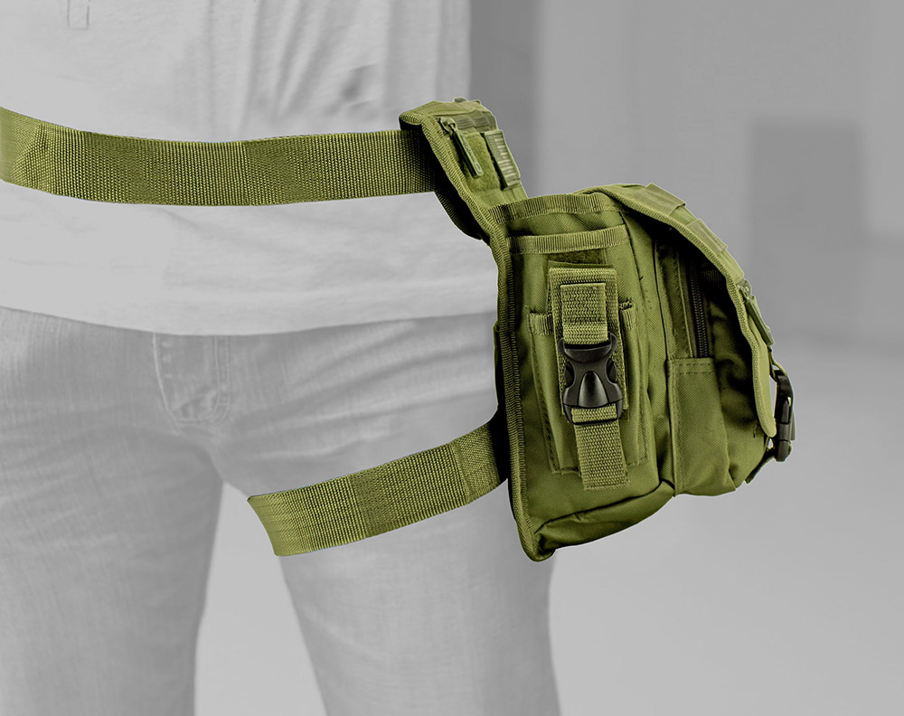 Tactical Hip Bag Olive Green