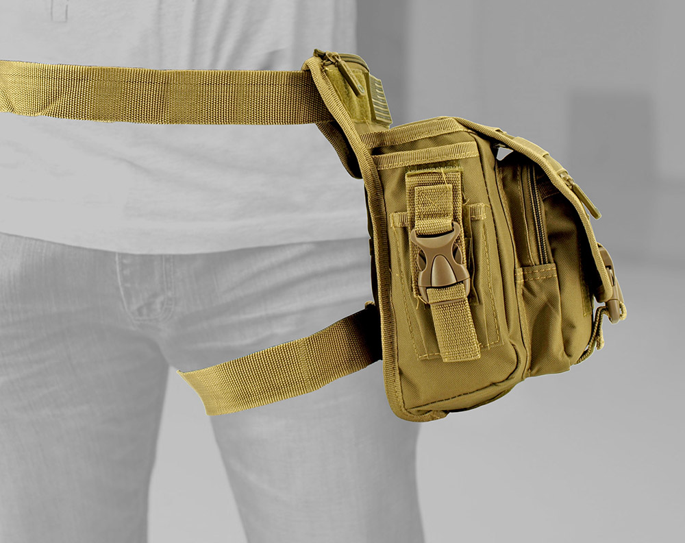 Tactical Hip Bag Desert Tan