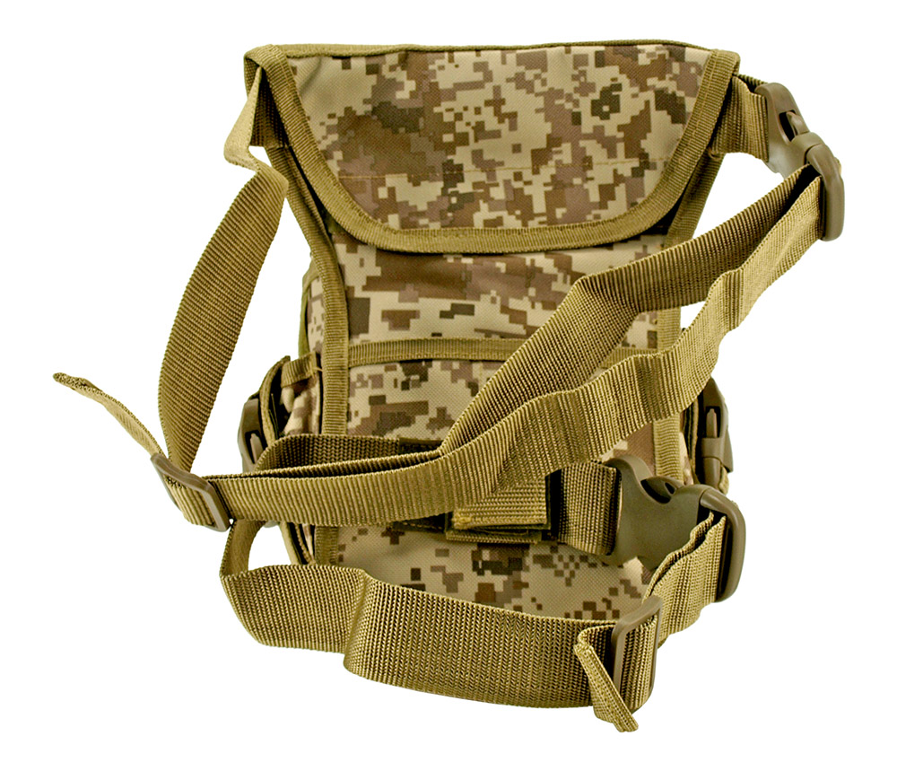 Tactical Hip Bag Desert Digital Camo