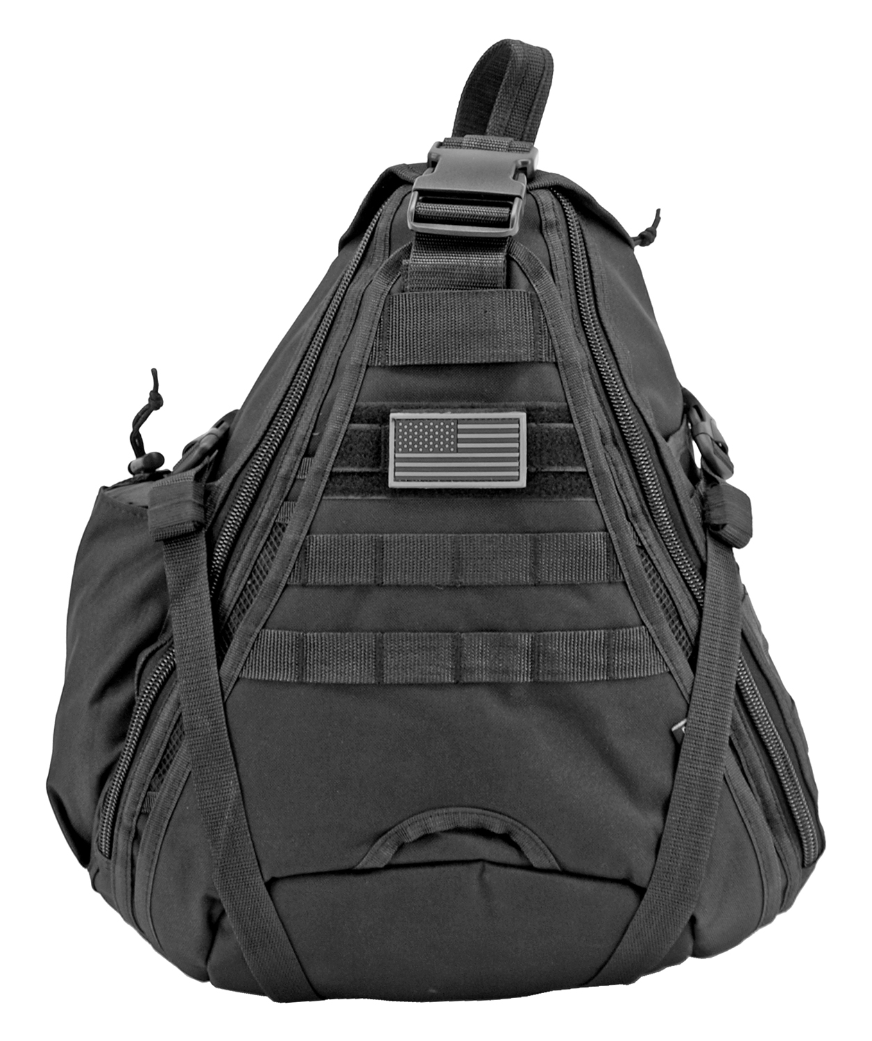 Military Sling Backback Black