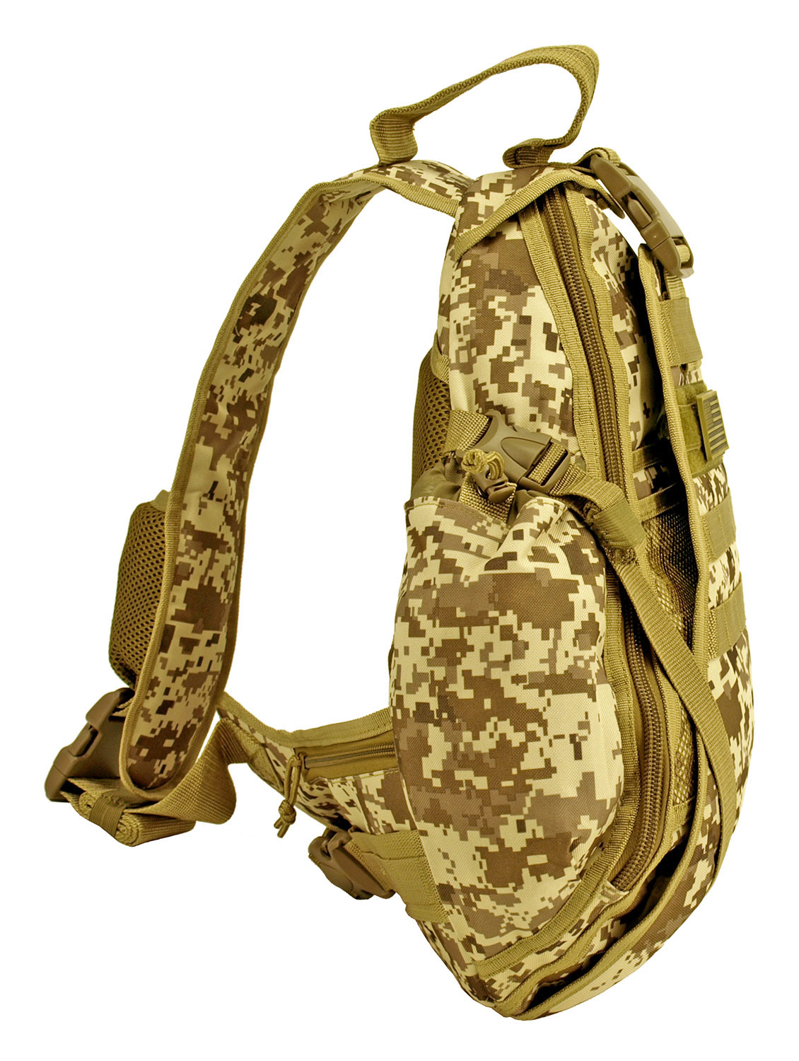 Military Sling Backback Desert Digital Camo
