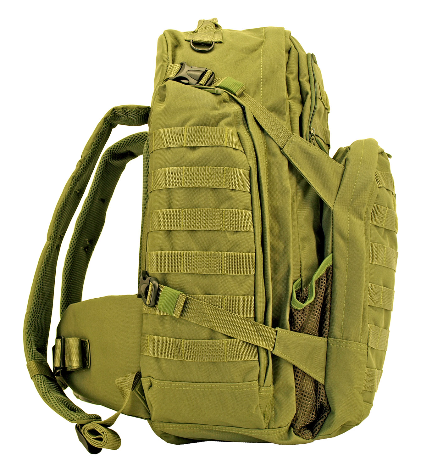olive green mini backpack