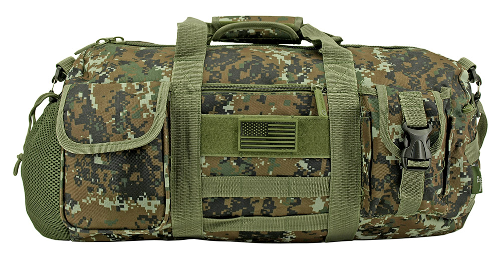 The Tactical Duffle Bag (Small) Green Digital Camo