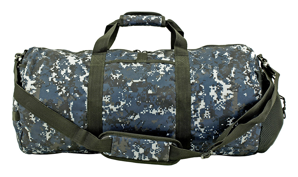 The Tactical Duffle Bag Blue Digital Camo