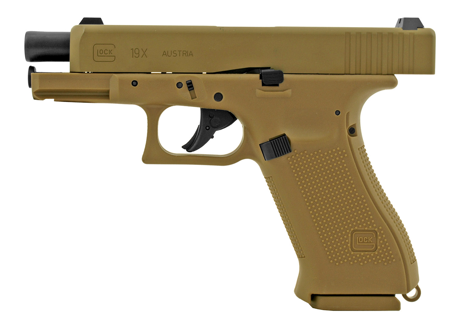 Glock G19X CO2 Powered.177 Cal. BB Gun with Blowback Refurbished