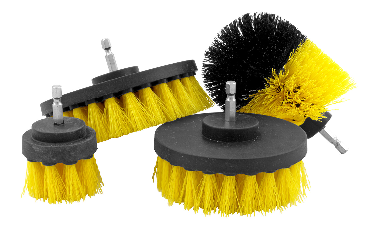 Power Drill and Tool Brush Set with 1/4" Attachment IIT