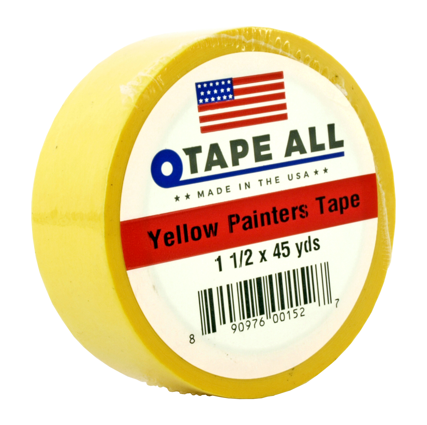 1.5" Yellow Painters Tape Tape All