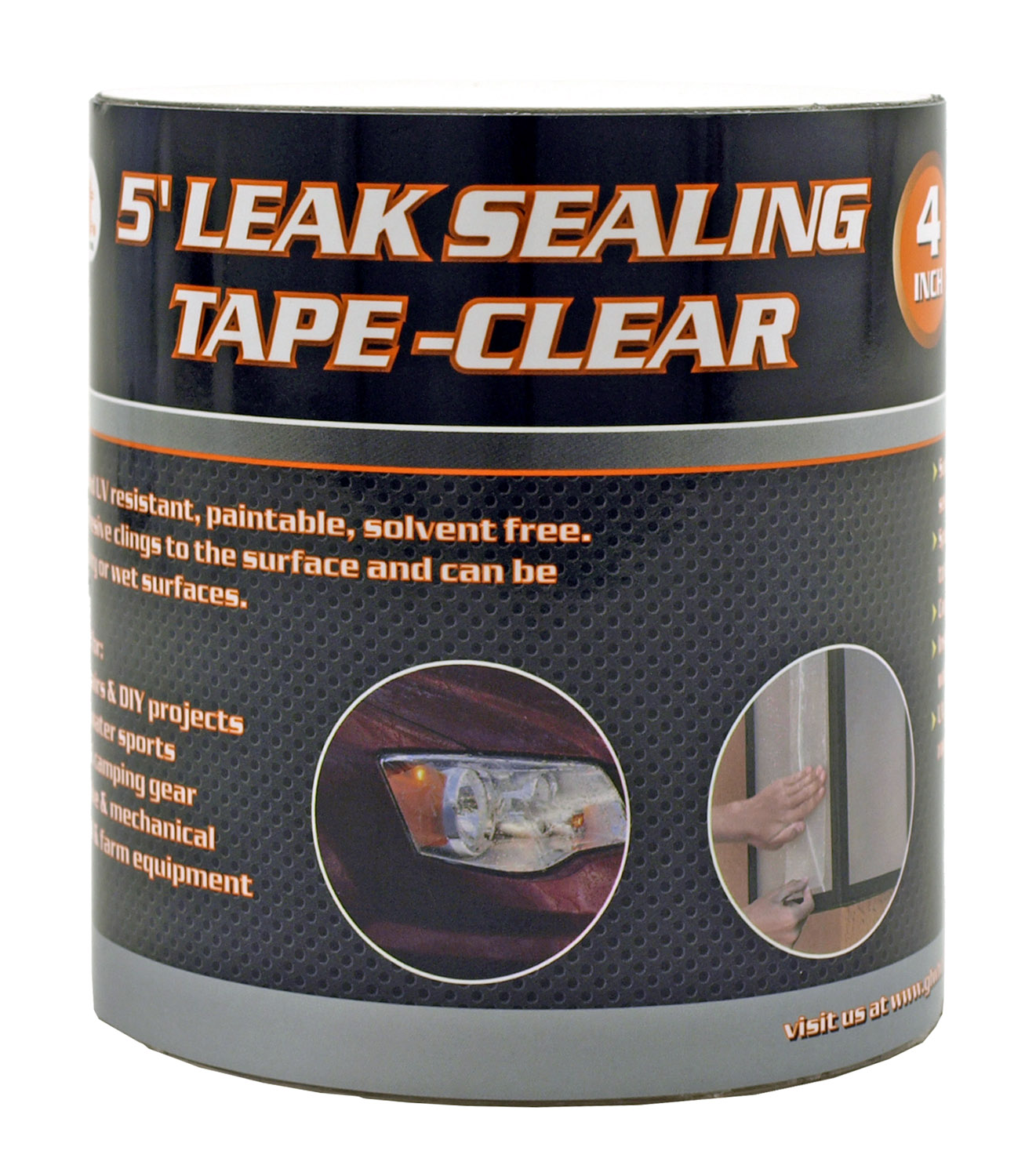 5' Leak Sealing Waterproof Industrial Strength Clear Tape Illinois
