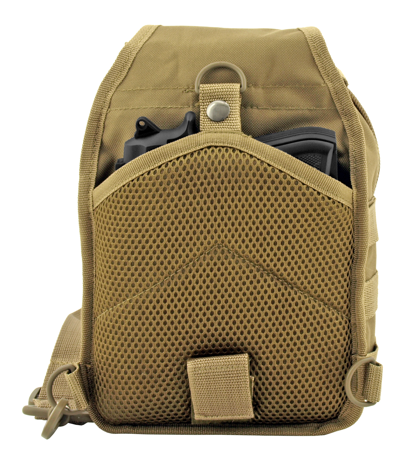 Concealed Carry Tactical Sling Bag - Desert Tan