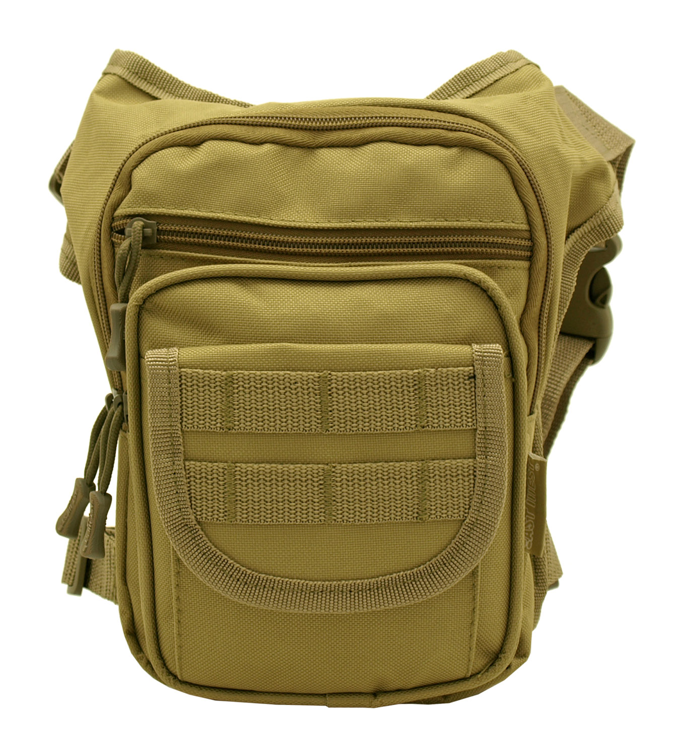 Leg Drop Style Tactical EDC Molle Hip Bag Desert Tan