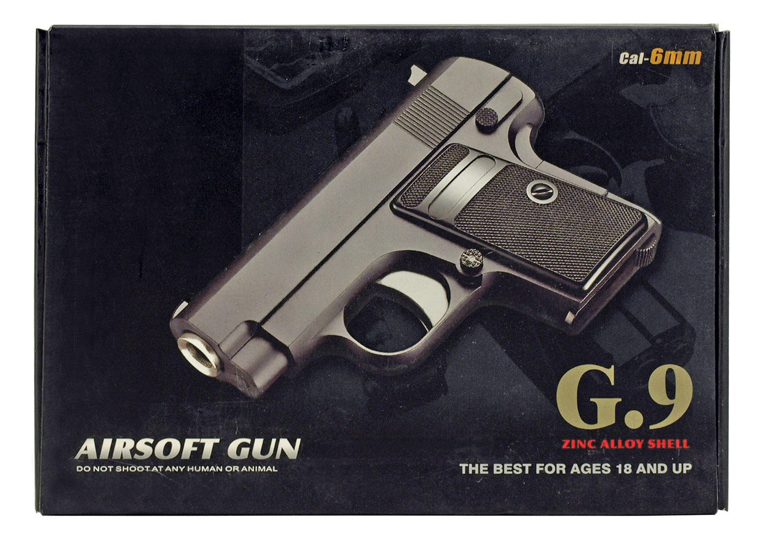 Metal Zinc Alloy G.9 Airsoft Pistol