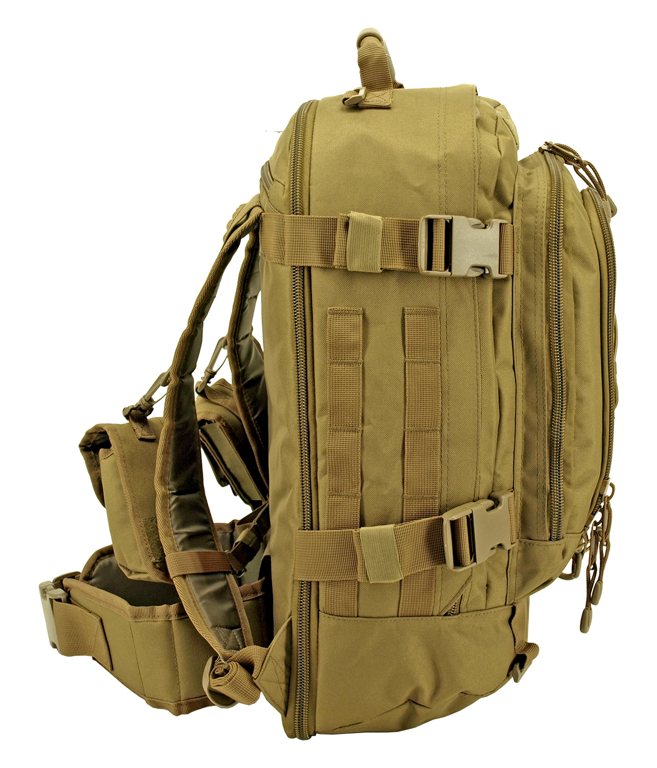 Expandable Tactical Elite Backpack Desert Tan