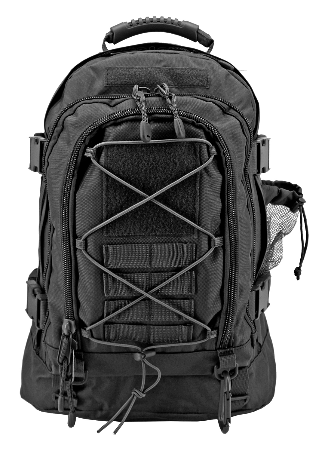 Expandable Tactical Elite Backpack Black