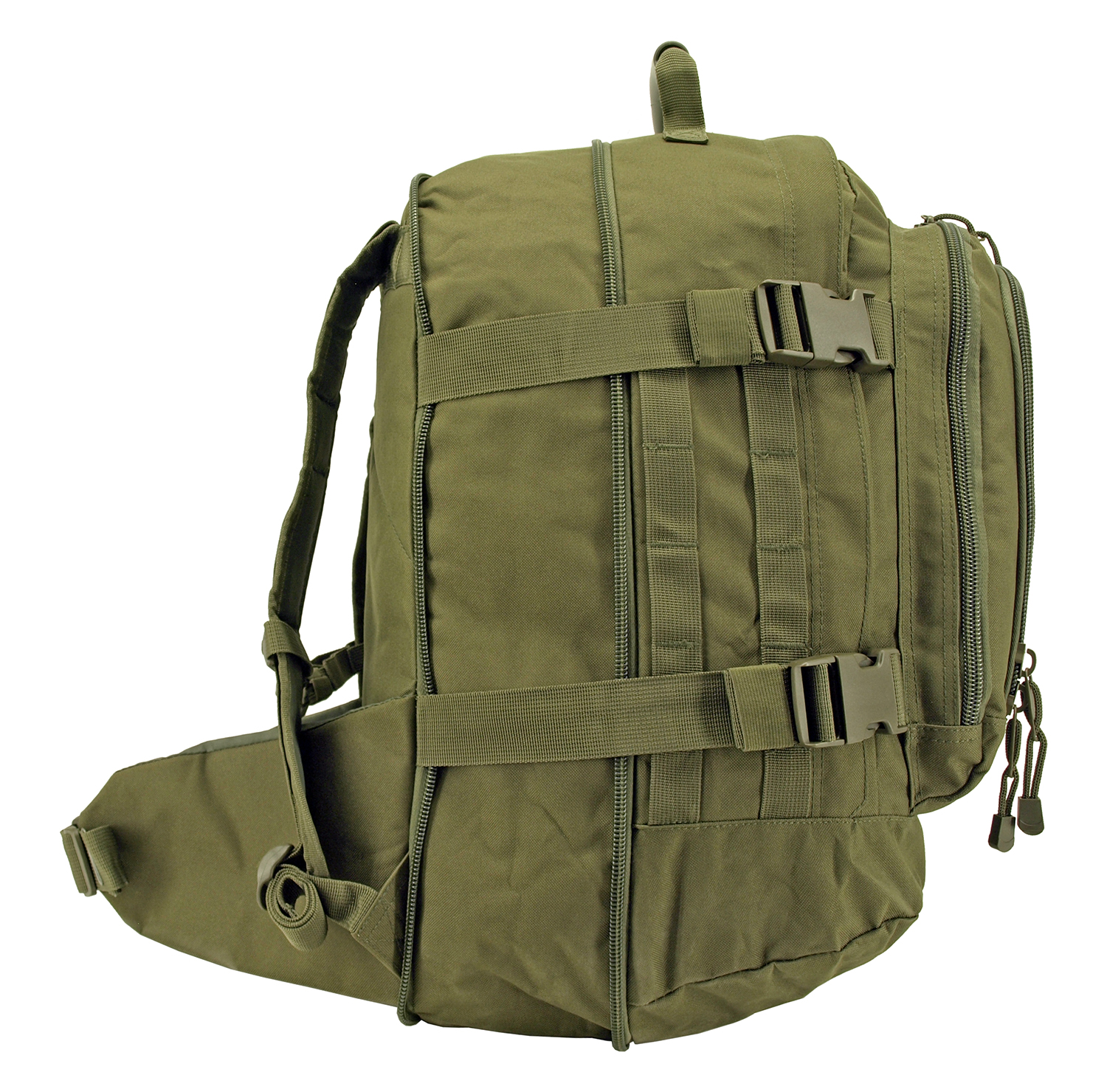 Expandable Tactical Backpack Olive Green