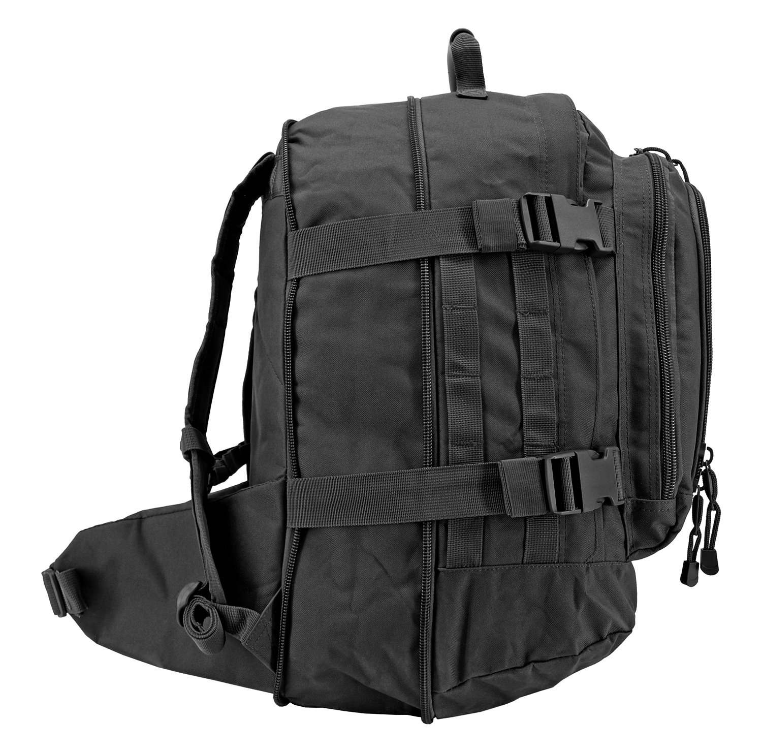 Expandable Tactical Backpack Black