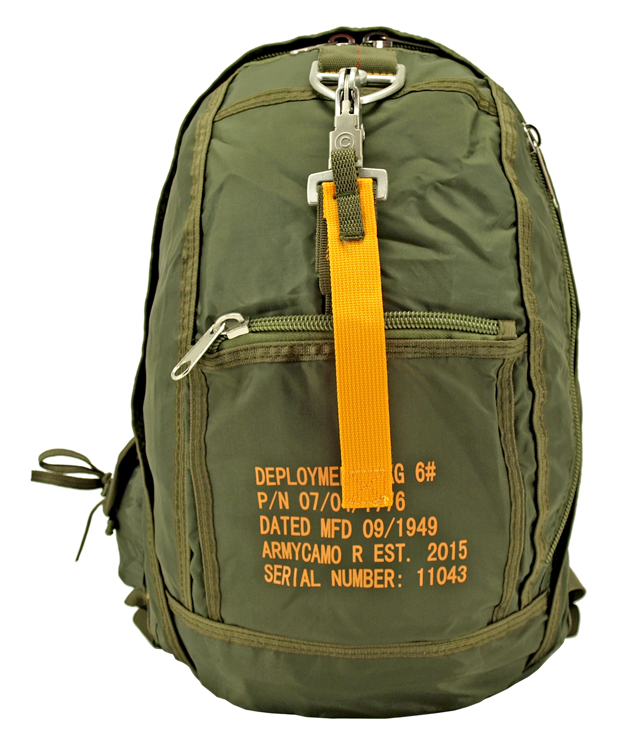 Tactical Parachute Knapsack Olive Green