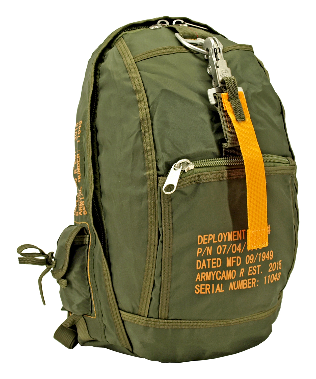 Tactical Parachute Knapsack Olive Green