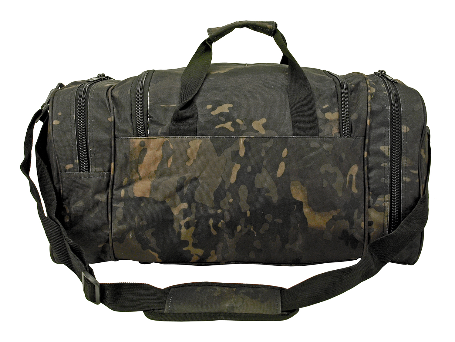 Tactical Duffle Bag Black Multicam