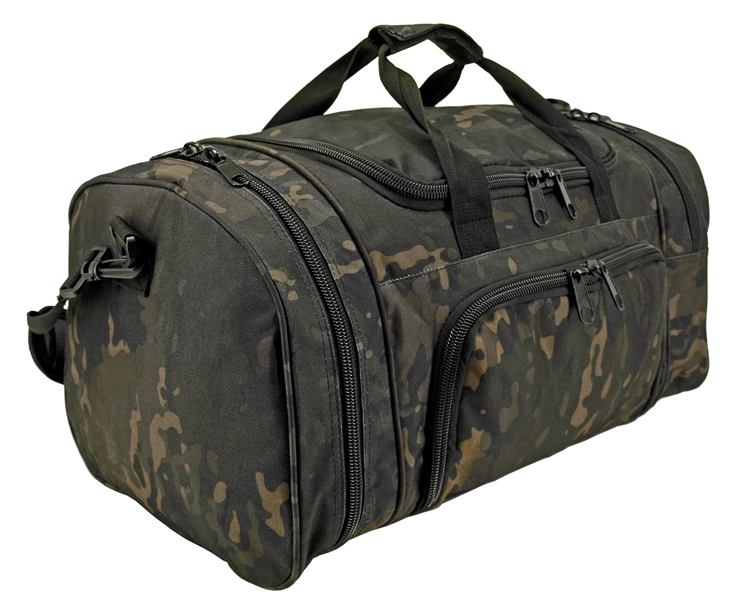 Tactical Duffle Bag Black Multicam
