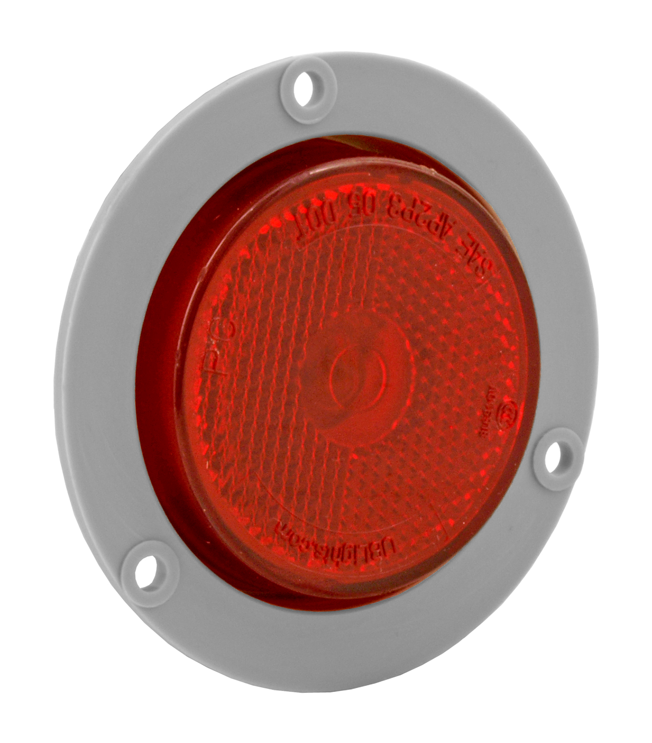 2.5'' Sealed Reflective Flush Mount Marker Lamp Light with Grey Flange