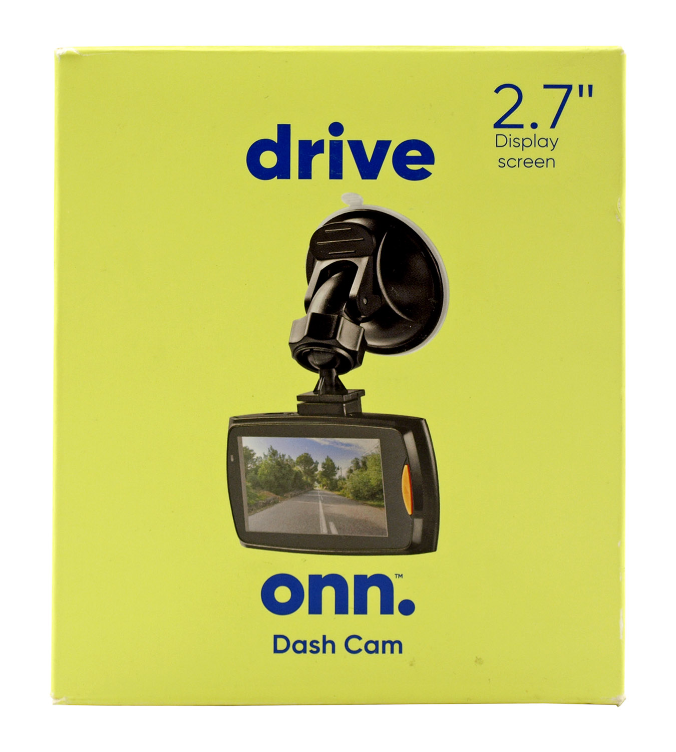 WalMart Brand Onn Car Dash Cam with 2.7" Display Screen Refurbished