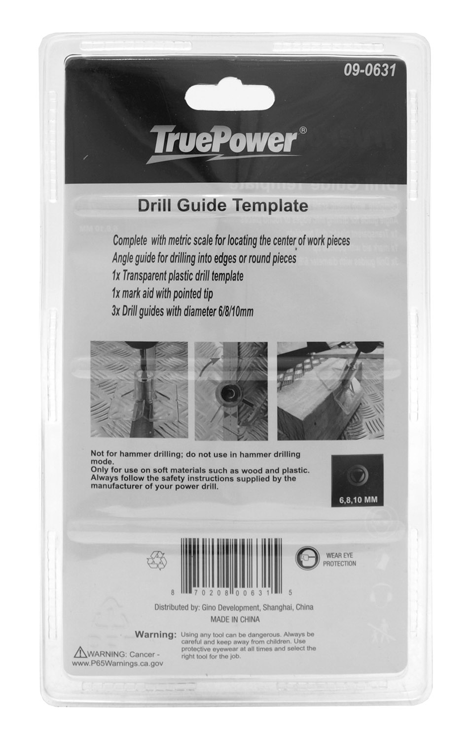 True Power Drill Guide Template 090631