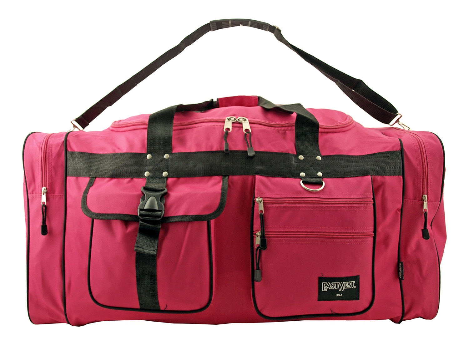 Extra Large Overseas Duffle Bag Hot Pink