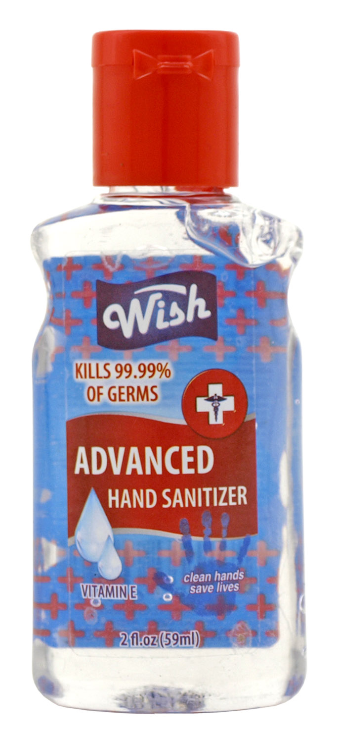 36 pc. Countertop Display of 2 oz. Wish Advanced Hand Sanitizer and