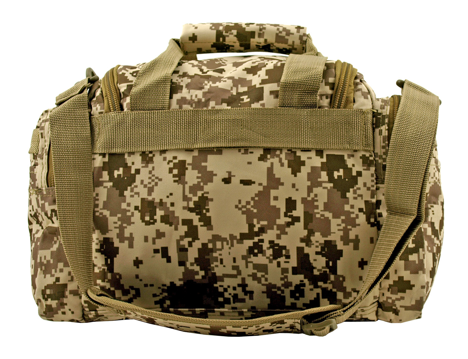 Mini Duffle Carry On Travel Gym Bag Desert Digital Tan Camo