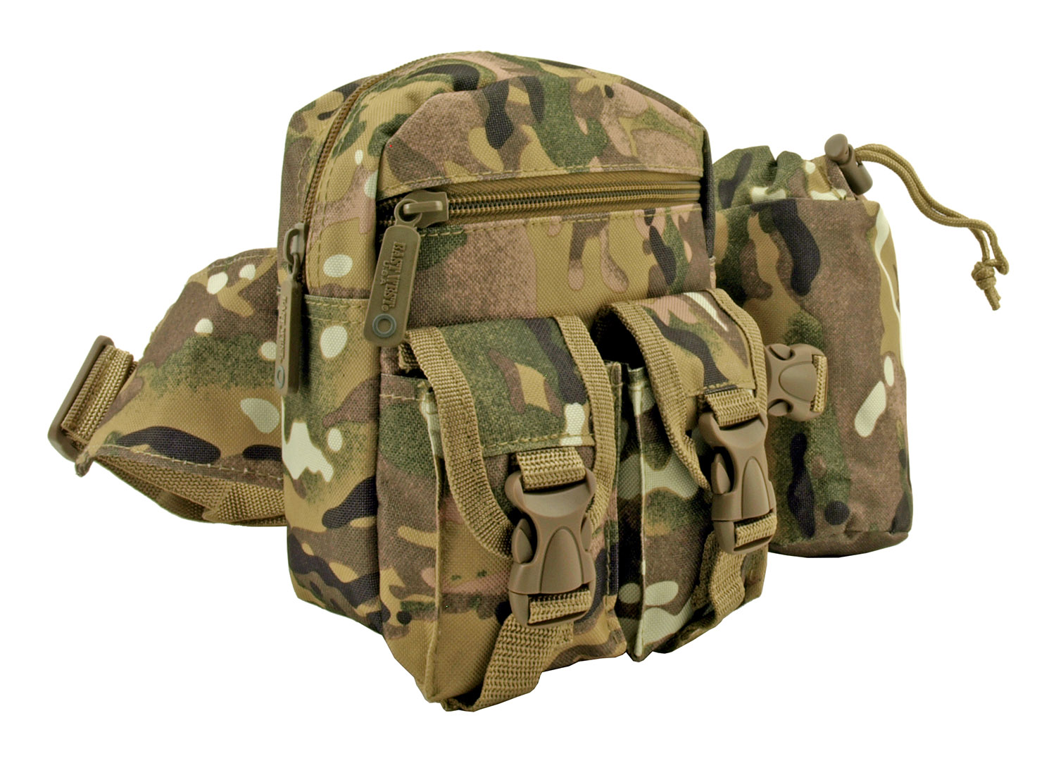 Rock Climbing Trail Hiking Tactical Specific Waist Hip Bag with Water ...