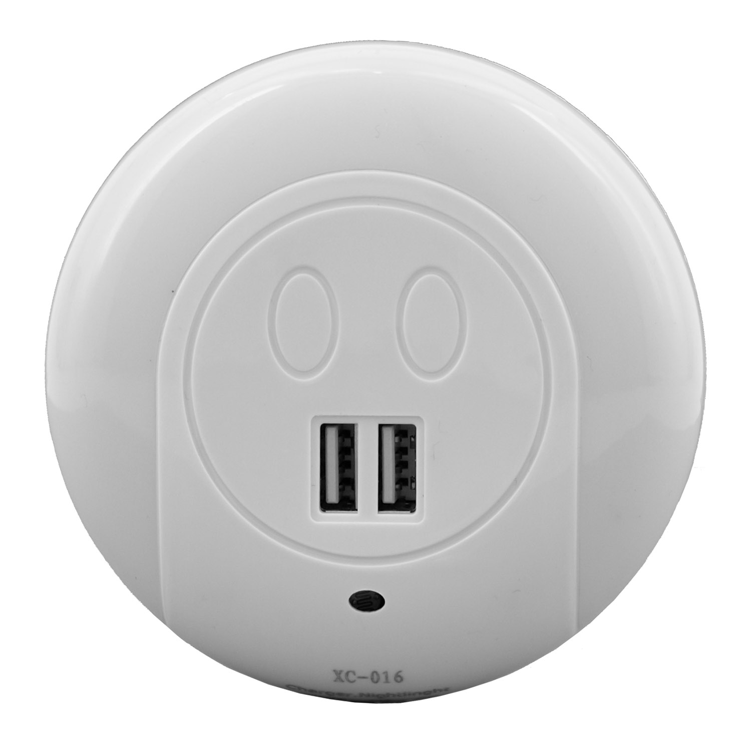 USB Cell Phone Wall Charger Night Light Outlet Plug