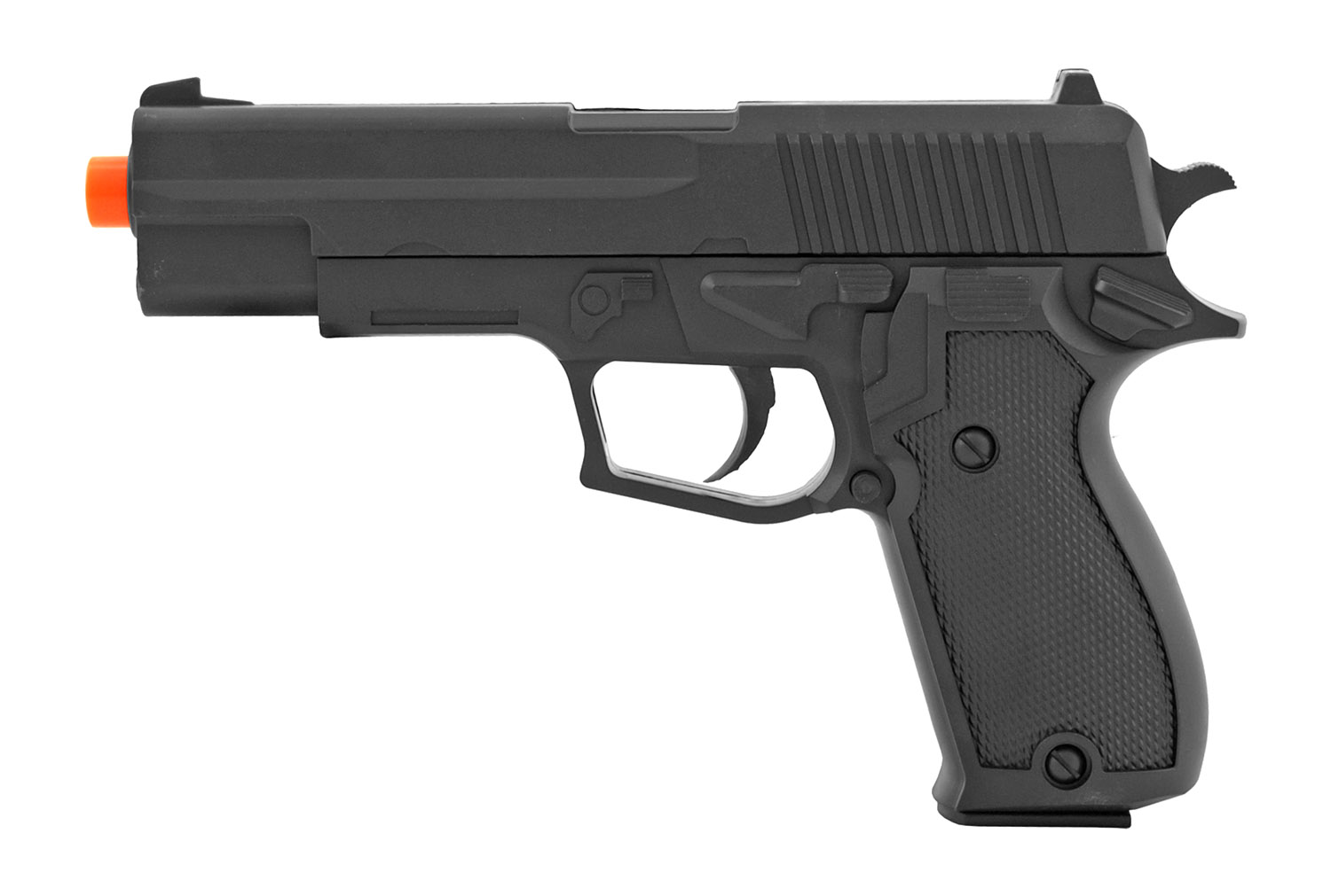 UK Arms P2220 Spring Powered Replica Airsoft Handgun Black