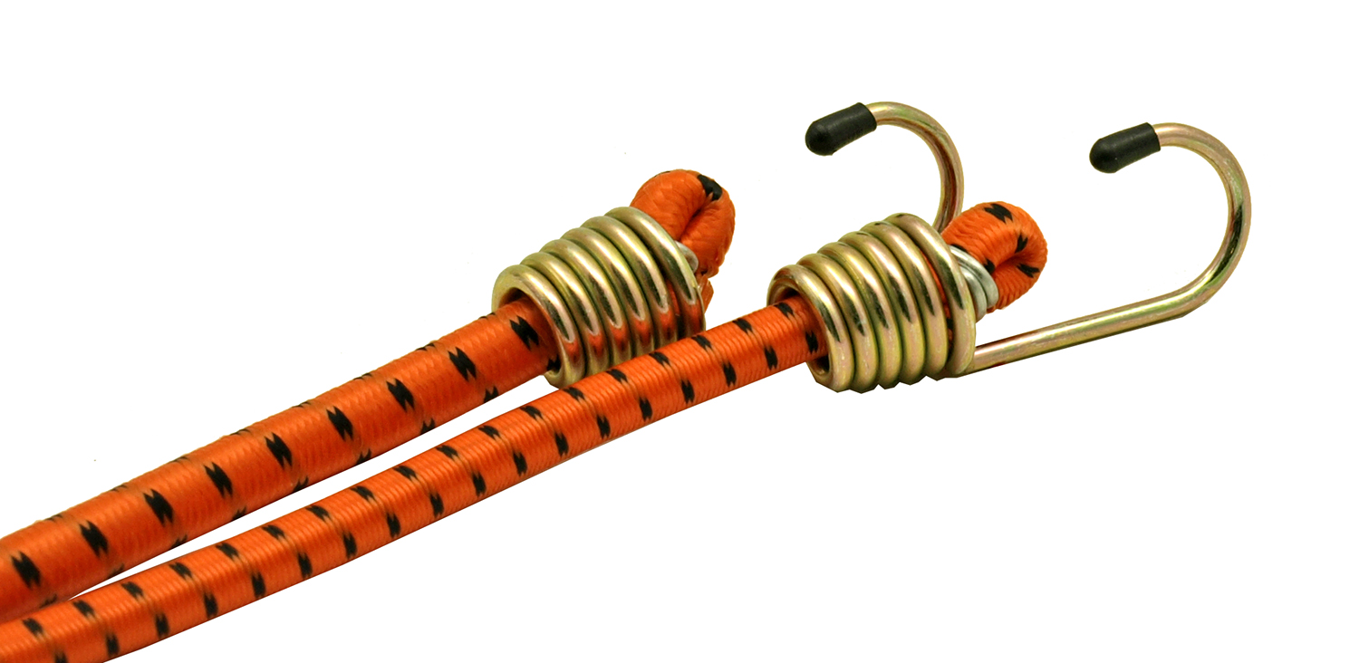 10 pc. 36" Heavy Duty 1/2" Diameter Dual Hook Bungee Cords Valley Tools