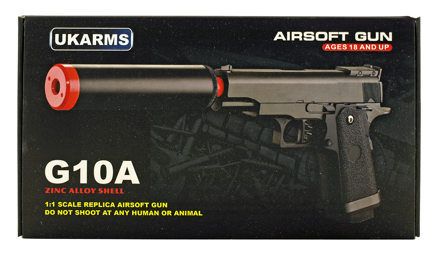 UKArms G10A Replica Spring Powered Airsoft Handgun