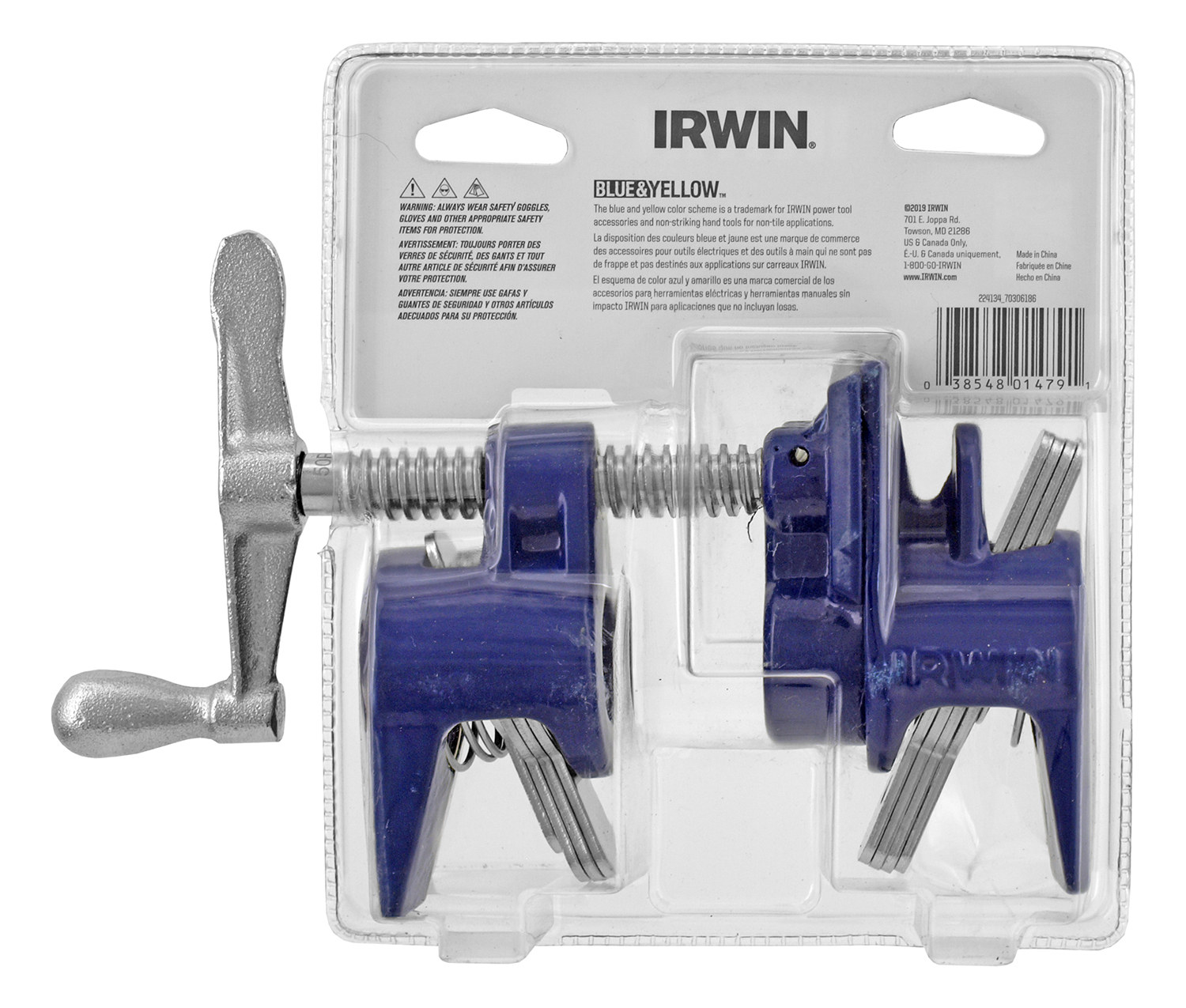 3/4" Pipe Clamp Vise 224134 Irwin