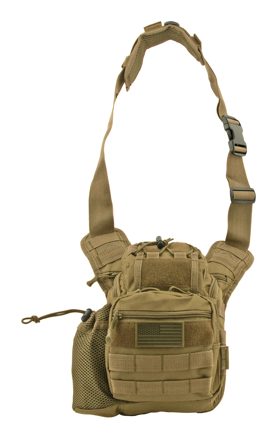 Tour of Duty Tactical Over Shoulder Everyday Carry Hip Bag - Desert Tan