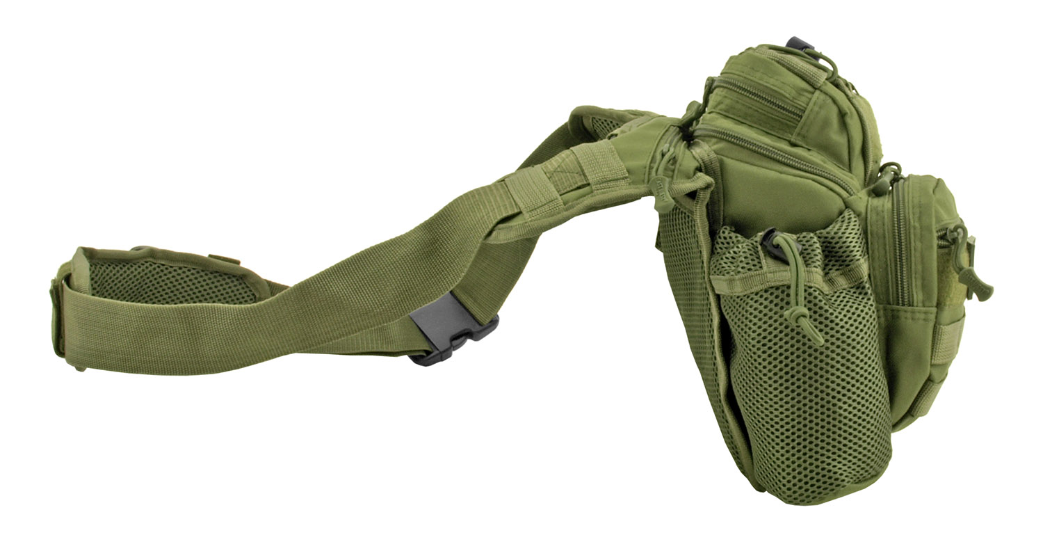 Tour of Duty Tactical Over Shoulder Everyday Carry Hip Bag Olive Green