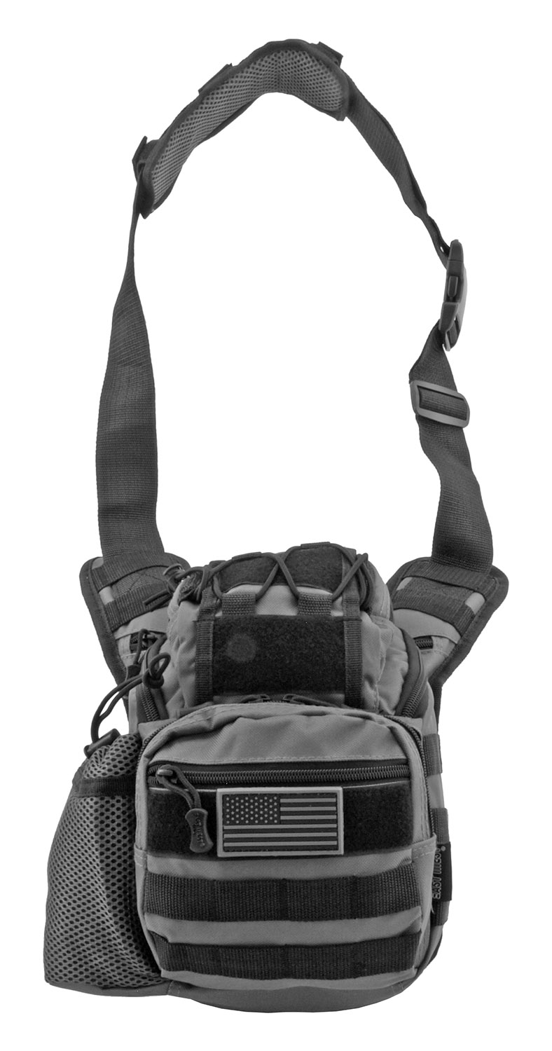 Tour of Duty Tactical Over Shoulder Everyday Carry Hip Bag Grey