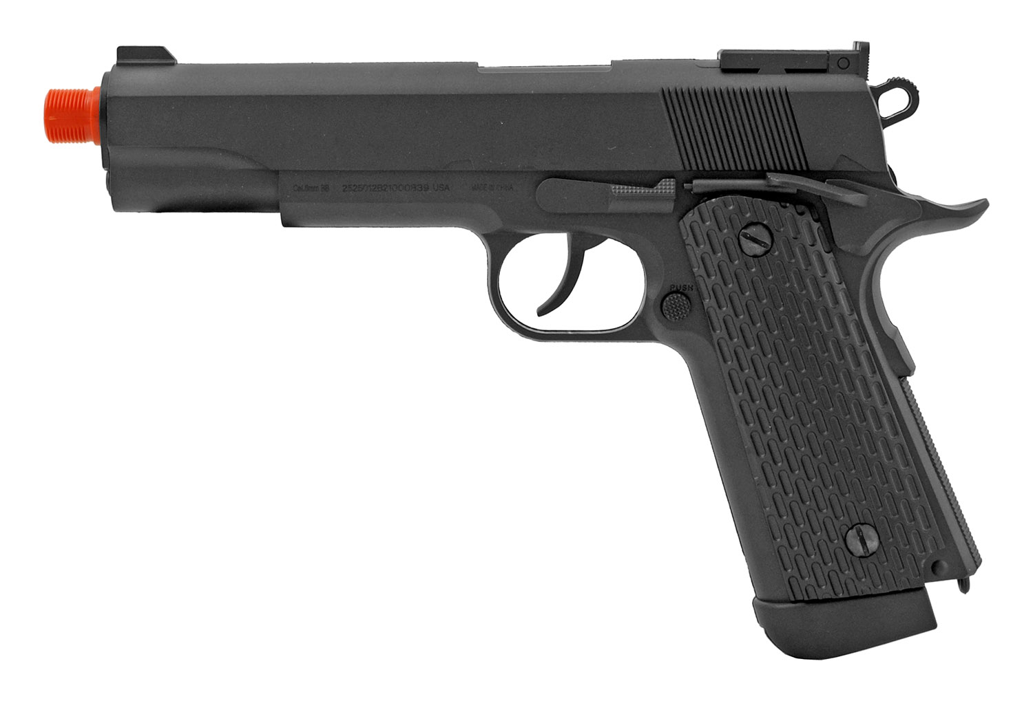G292 SemiAutomatic CO2 Repeater Airsoft Pistol Tactical Black