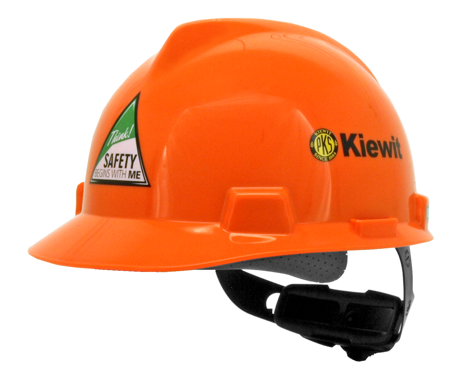 Kiewit Safety Construction Hard Hat MSA